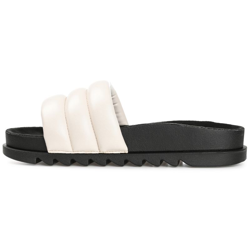 Journee Collection Womens Lazro Tru Comfort Foam Slide Flat Sandals, 3 of 11