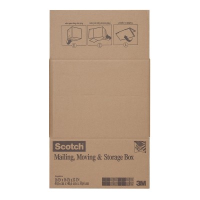 Scotch Mailing/Moving/Storage Box - 16" x 16" x 12"