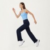 Anna-Kaci Active Women's High Waist Wide Leg Sweatpants with Side Pockets and Smooth Stretch Fabric - 4 of 4