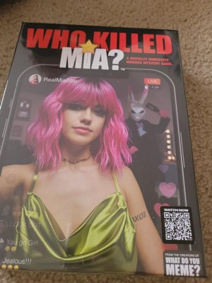 What Do You Meme? Who Killed Mia? Murder Mystery Game : Target