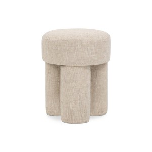 Meridian Furniture,Larson Polyester Fabric Ottoman/Stool - 1 of 4