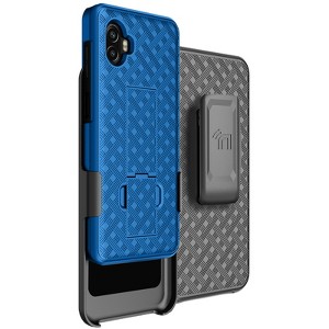 Nakedcellphone Slim Case with Stand and Belt Clip Holster for Samsung Galaxy XCover 6 Pro Phone (SM-G736, 2022) - 1 of 4