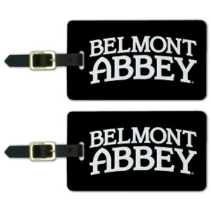 Belmont Abbey College Secondary Logo Luggage ID Tags Suitcase CarryOn Cards  Set of 2 - 1 of 4