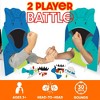Big Dot of Happiness Roar Dinosaur - Dino Mite Baby Shower or Birthday Activity - 2 Player Build-A-Face Party Game - 2 of 4