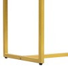 Kumasinova 38" Narrow Console Table with Drawers,Modern Entryway Table with Striped Design,Sofa Table with Metal Base,Console Tables for Entryway - 4 of 4