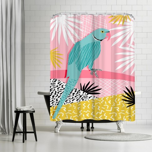 Americanflat Doin It By Wacka Designs, 74 X 84 Shower Curtain