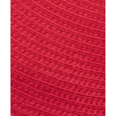 John Ritzenthaler Co. Woven Round Placemat Set of Twelve