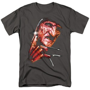 Nightmare On Elm Street Freddys Face Adult T-Shirt - 1 of 4
