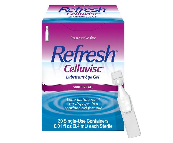 Refresh Celluvisc Eye Drops for Dry Eyes - 30ct