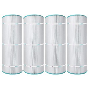 Hurricane 4 Pack HF8414-01 Advanced Pool Filter Cartridge Replacement for PWWCT150, Unicel C-8414, Filbur FC-1287, Waterway Clearwater II 150 - 1 of 4