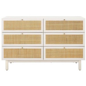 Aino 6 Drawer Dresser - DRS9600 - Safavieh - 1 of 4