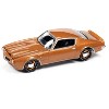 1972 Pontiac Firebird Formula Anaconda Gold Metallic Limited Edition to 9454 pieces 1/64 Diecast Model Car by Johnny Lightning - 2 of 3