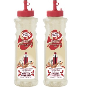 Master of Mixes Cocktail Essentials Orgeat Syrup - 375ml Bottle (12.7 Fl Oz) - Mixer Perfect for Bartenders and Mixologists - 1 of 3