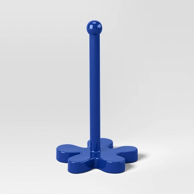 Flower Paper Towel Holder Blue - Room Essentials™