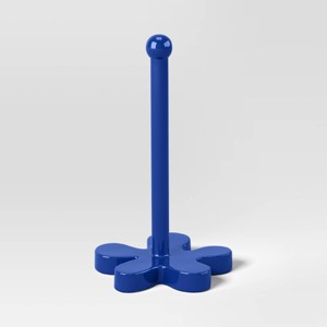 Flower Paper Towel Holder Blue - Room Essentials™ - 1 of 3