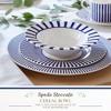 Spode Steccato 7.5-Inch Cereal Bowl - Earthenware Bowl with Blue Patterned Rim, Elegant Individual Tableware - Mix & Match with Dinnerware Sets Great - 2 of 4