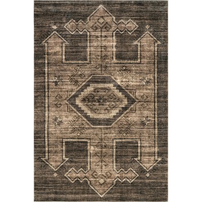 Nuloom Sagebrush Geometric Machine Washable Area Rug
