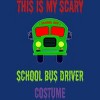 Women's Design By Humans Halloween School Bus Driver Costume By TeeShirtMadness Racerback Tank Top - 2 of 3