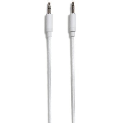 NXT Technologies 6 Ft. Mini-phone Stereo 3.5mm Cable White NX54357
