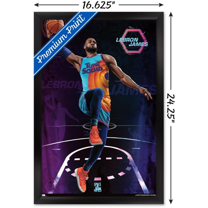 Trends International Space Jam: A New Legacy - LeBron James Framed Wall Poster Prints, 3 of 7