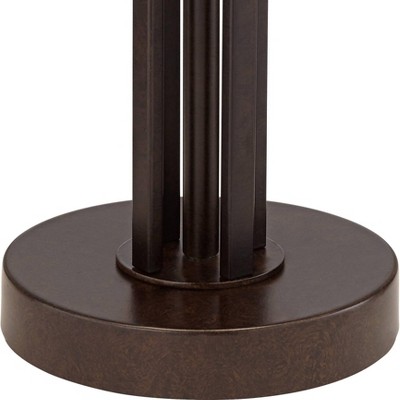 Andes 27" Oil-Rubbed Bronze Industrial Double-Shade Table Lamp