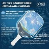 Luzz T700 Carbon Fiber Pickleball Paddle with Sandblasted Surface & Honeycomb Core Racket - Includes Free Versatile Tote Bag - 4 of 4