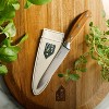 Bloomhouse 5 Inch German Steel Utility Boning Knife w/ Olive Wood Forged Handle - 3 of 4