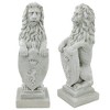 Design Toscano Beaumaris Castle Lion Sculpture: Set of Two - 2 of 4