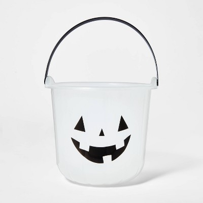 Glow in the Dark Pumpkin Stackable Halloween Trick or Treat Bucket - Hyde & EEK! Boutique™