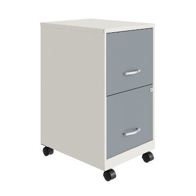 Space Solutions 18" Deep 2-Drawer Letter Width Vertical File Cabinet