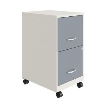 Space Solutions 18" Deep 2-Drawer Letter Width Vertical File Cabinet