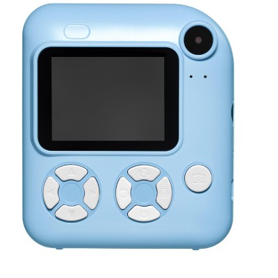 SUGIFT 48MP Kids Instant Camera with Thermal Printing with 1080P Video, Fun Filters, Games, 2.4" Screen, 32GB Card, 4 Rolls Paper