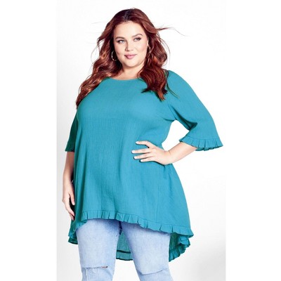 Avenue Women's Plus Size Hayat Top