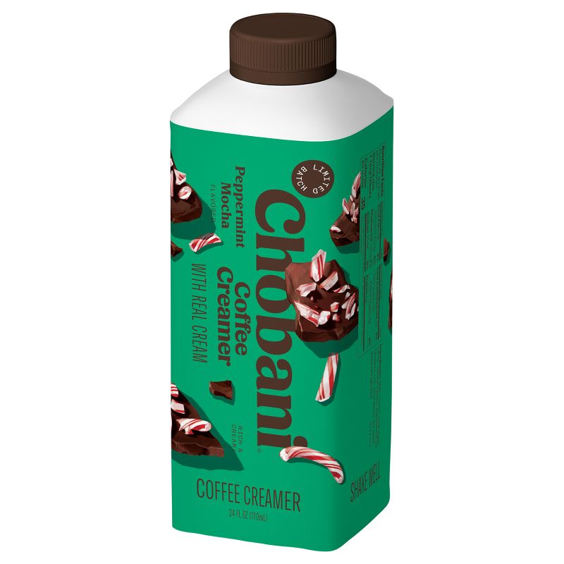 Chobani Coffee Creamer Peppermint Mocha Dairy - 24floz, 4 of 5