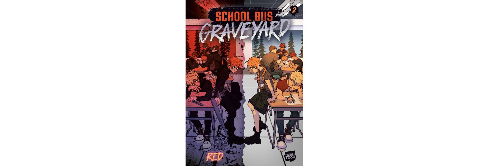 School Bus Graveyard, Volume 2 - by  Red (Hardcover)