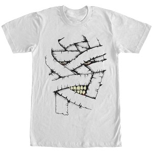 Men's Lost Gods Halloween Mummy Face T-Shirt - 1 of 4