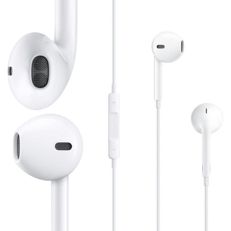 4XEM White Earpod Earphones For Apple iPhone/iPod/iPad - Stereo - White - Mini-phone - Wired - Earbud - Binaural - In-ear, 4 of 6