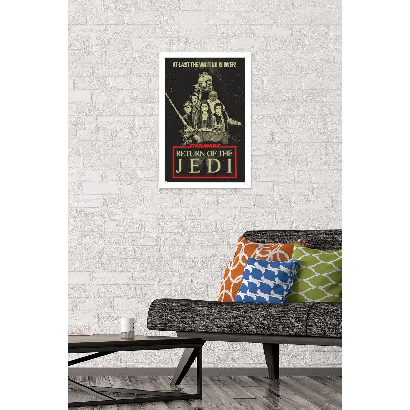 Trends International Star Wars: Return of the Jedi - The Wait Is Over Framed Wall Poster Prints, 2 of 7