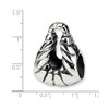 Black Bow Jewelry Sterling Silver Hobo Bag Bead Charm - 2 of 3