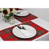Design Imports  Solid Polyester Tablecloth, White, 60X120" - 3 of 4