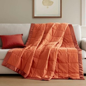 Sapphtopaz Lightweight Down Alternative Blanket with Satin Trim, Suitable for All Seasons Blankets for Bed, Bedding for Home - 1 of 4
