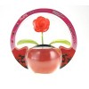 JuzToys Solar Powered Dancing Flower | Desk, Window, Or Car Decoration Gift Toy | Fun Swinging Solar Flower, Red - 3 of 4