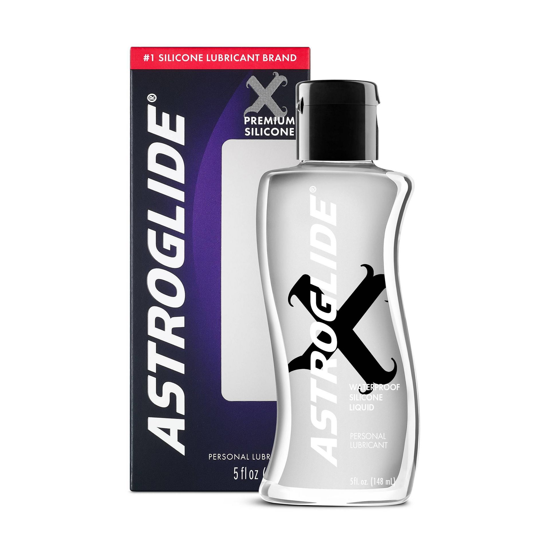 Astroglide Premium Silicone Liquid Personal Lube - 5 fl oz