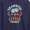 Boys' - Dr. Seuss - Thanksgiving Is A Family Thing Long Sleeve Graphic T-Shirt - 2 of 4