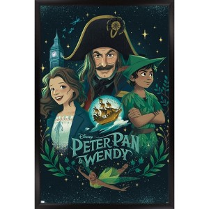 Trends International Disney Peter Pan & Wendy - Collage Framed Wall Poster Prints - 1 of 4
