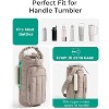 BABYYER Water Bottle Holder with Strap, 40/32 oz Gym Accessories with Phone Pocket, Sling Bag Purses for Women - 3 of 4