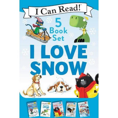 I Love Snow: I Can Read 5-Book Box Set - by  James Dean & Kallie George & Rob Scotton & Ree Drummond & John Grogan (Paperback)