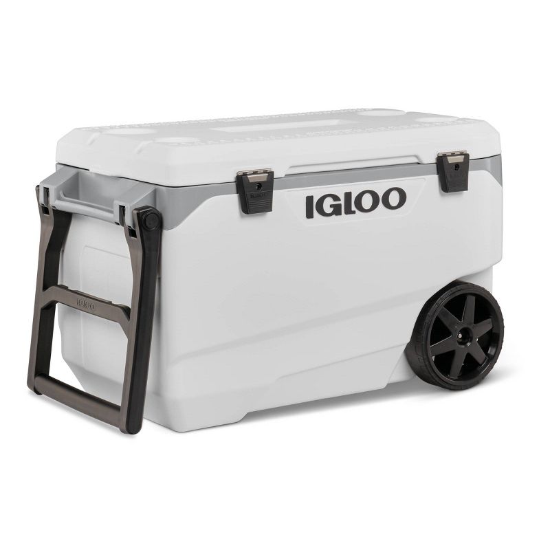Igloo Flip and Tow 90qt Roller Cooler - White, 1 of 16