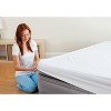 Intex Raised Comfort Pillowtop 20" Queen Air Mattress with Built in Pump - 3 of 4