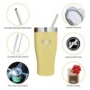 Healthy Human Stainless Steel Tumbler with Straw & Lid | (32oz, Limoncello) - 2 of 4
